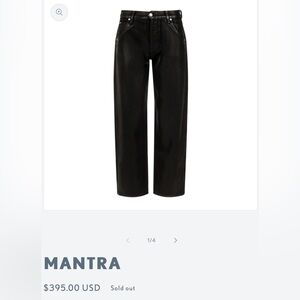 Daily Blue AG Adriano Goldschmied, Mantra, Coated Jeans Size 31, Octopus Black